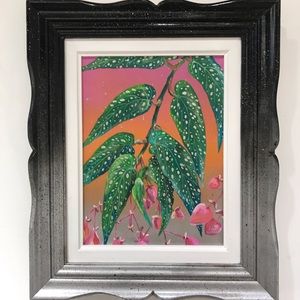 Begonia Painting